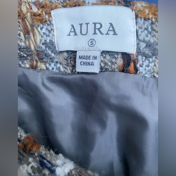 Tweed fringe mini skirt - Picture 3 of 4